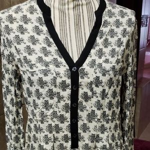 Anthropologie Owl Top